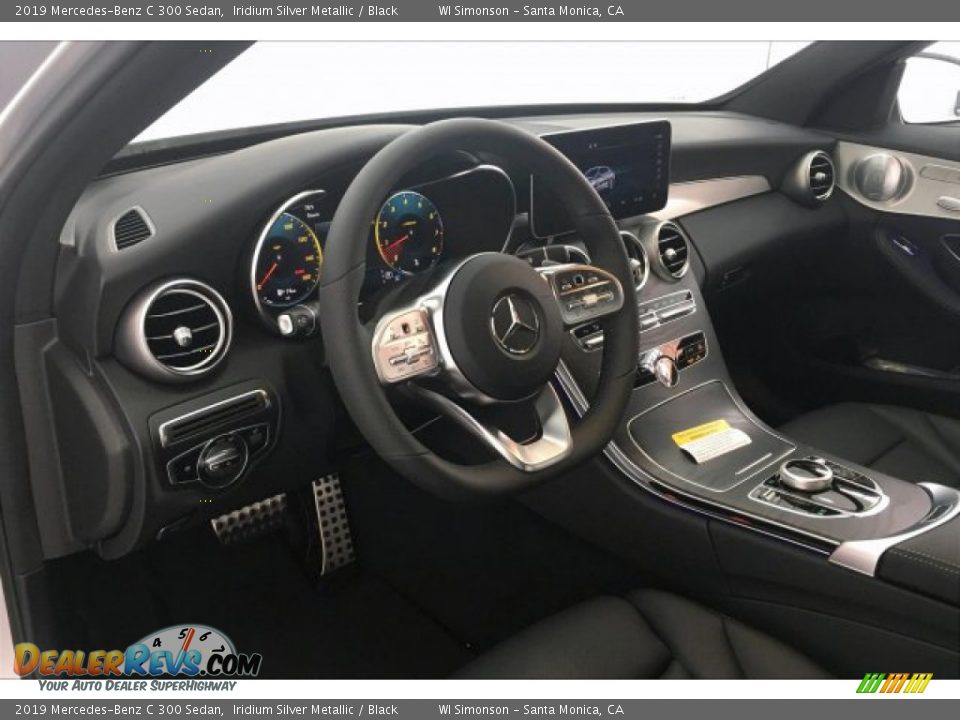 2019 Mercedes-Benz C 300 Sedan Iridium Silver Metallic / Black Photo #4