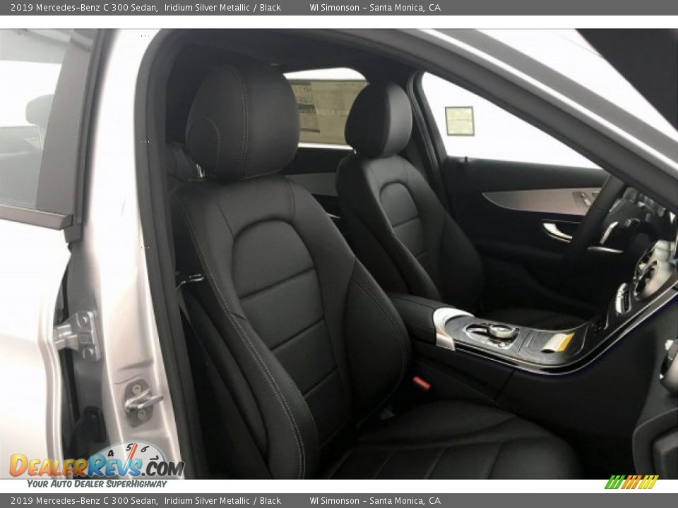 2019 Mercedes-Benz C 300 Sedan Iridium Silver Metallic / Black Photo #5