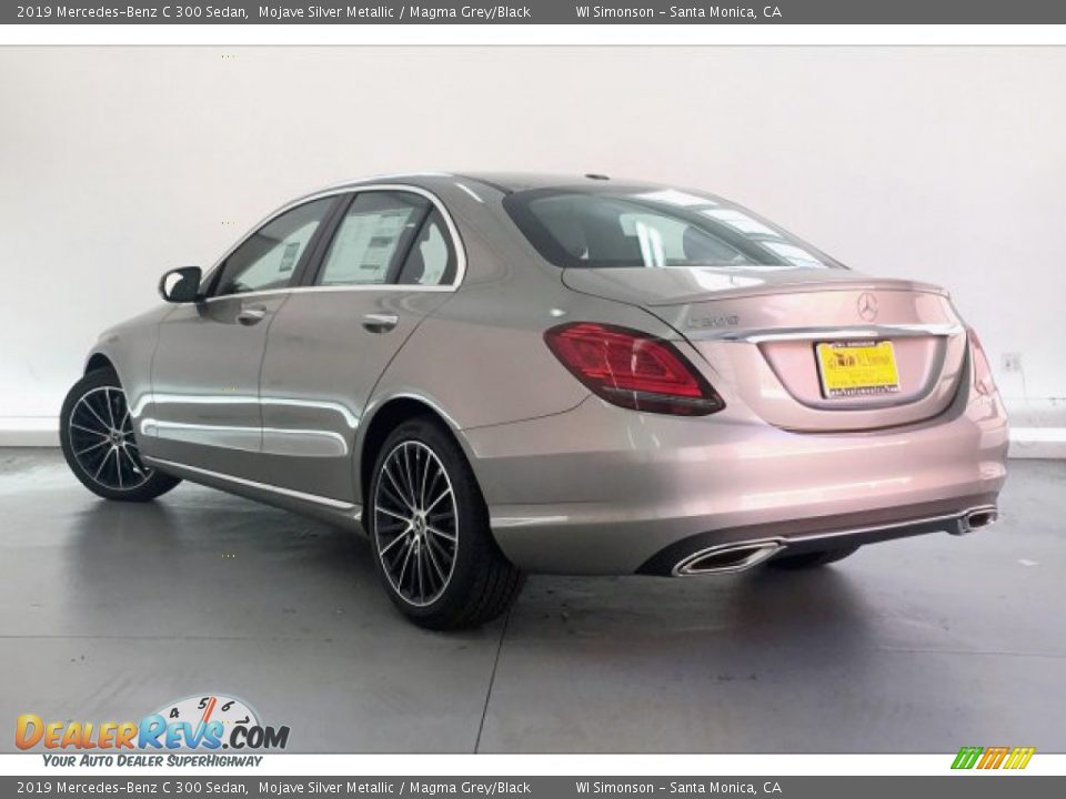 2019 Mercedes-Benz C 300 Sedan Mojave Silver Metallic / Magma Grey/Black Photo #2