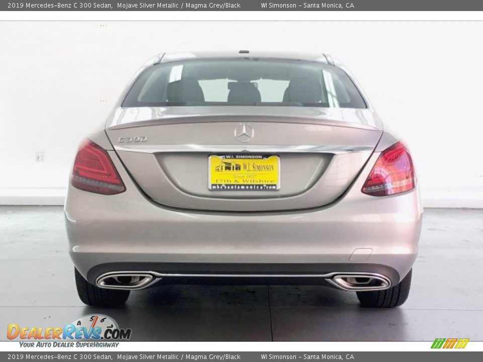 2019 Mercedes-Benz C 300 Sedan Mojave Silver Metallic / Magma Grey/Black Photo #3
