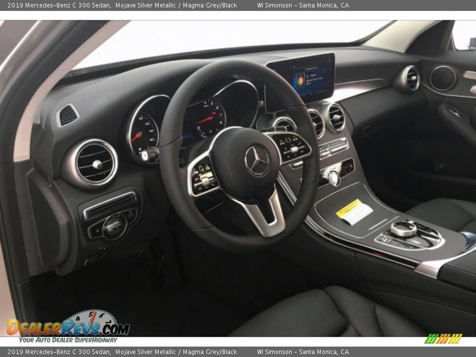2019 Mercedes-Benz C 300 Sedan Mojave Silver Metallic / Magma Grey/Black Photo #4