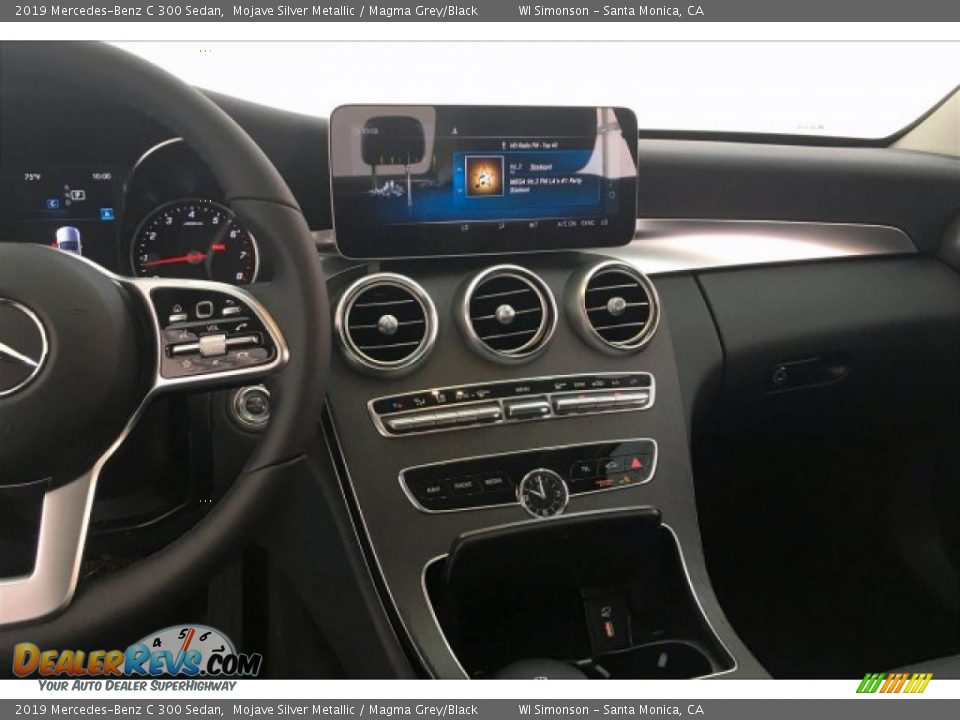 2019 Mercedes-Benz C 300 Sedan Mojave Silver Metallic / Magma Grey/Black Photo #6