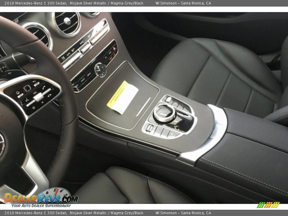 2019 Mercedes-Benz C 300 Sedan Mojave Silver Metallic / Magma Grey/Black Photo #7
