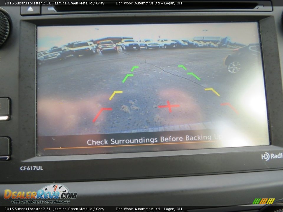 2016 Subaru Forester 2.5i Jasmine Green Metallic / Gray Photo #2