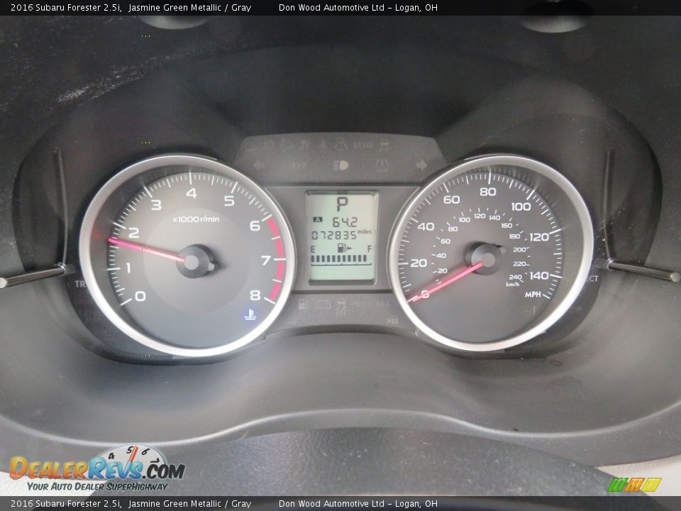 2016 Subaru Forester 2.5i Jasmine Green Metallic / Gray Photo #20