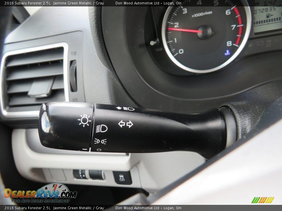 2016 Subaru Forester 2.5i Jasmine Green Metallic / Gray Photo #22