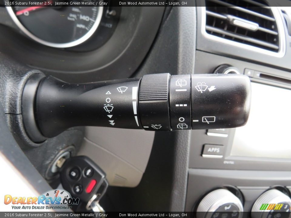 2016 Subaru Forester 2.5i Jasmine Green Metallic / Gray Photo #25