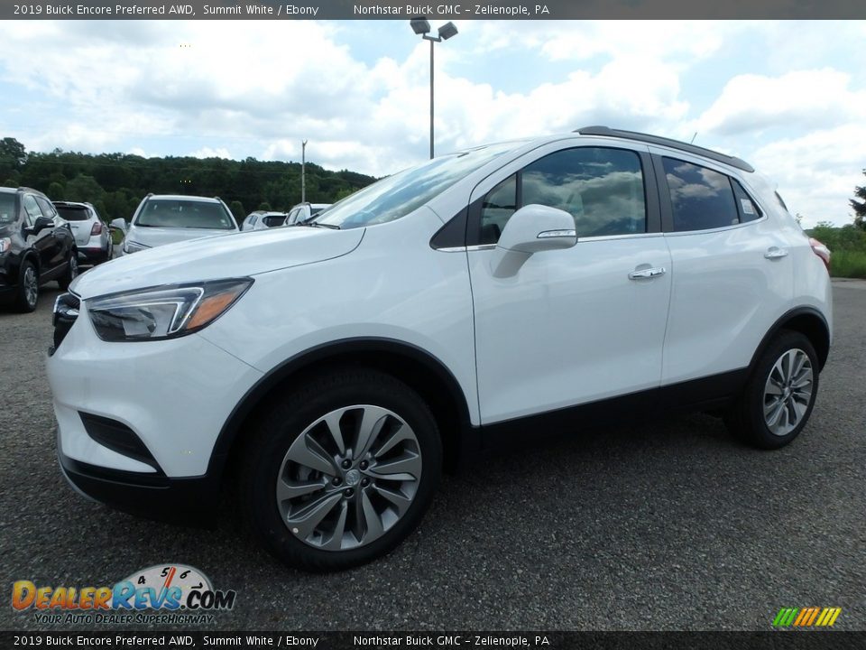 2019 Buick Encore Preferred AWD Summit White / Ebony Photo #1