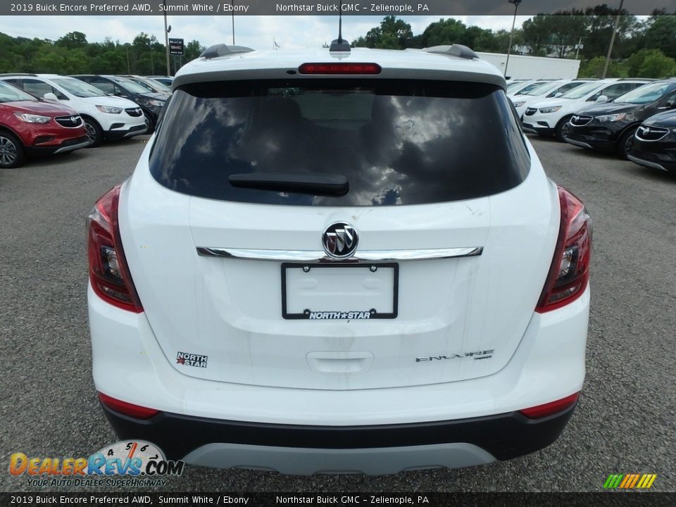 2019 Buick Encore Preferred AWD Summit White / Ebony Photo #6