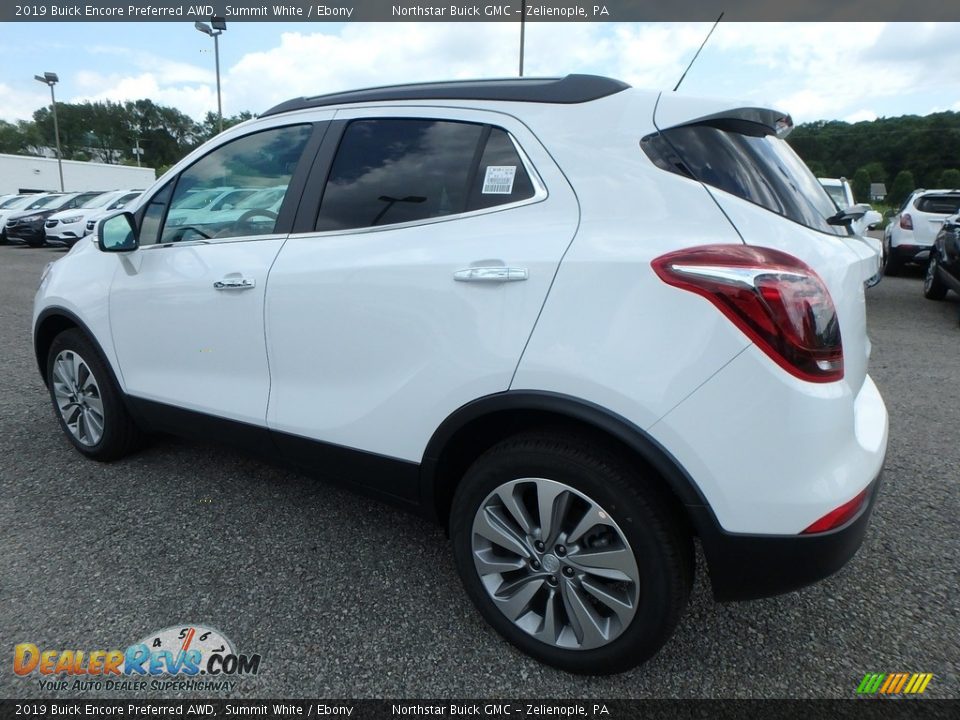 2019 Buick Encore Preferred AWD Summit White / Ebony Photo #8