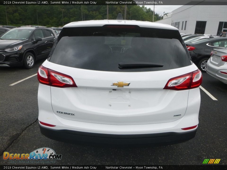2019 Chevrolet Equinox LS AWD Summit White / Medium Ash Gray Photo #4