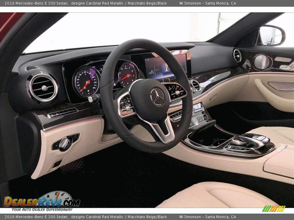 2019 Mercedes-Benz E 300 Sedan designo Cardinal Red Metallic / Macchiato Beige/Black Photo #4