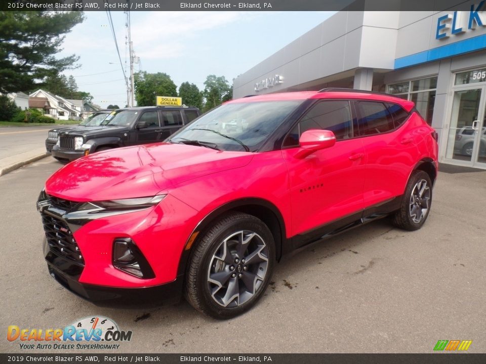 2019 Chevrolet Blazer RS AWD Red Hot / Jet Black Photo #1