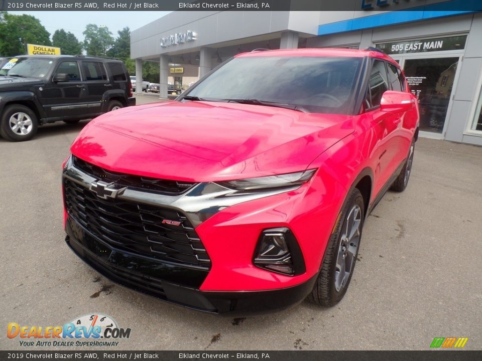 2019 Chevrolet Blazer RS AWD Red Hot / Jet Black Photo #2