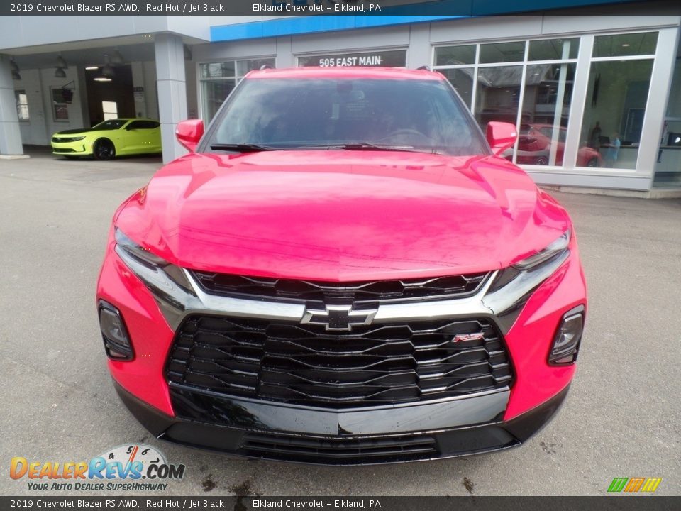 2019 Chevrolet Blazer RS AWD Red Hot / Jet Black Photo #3