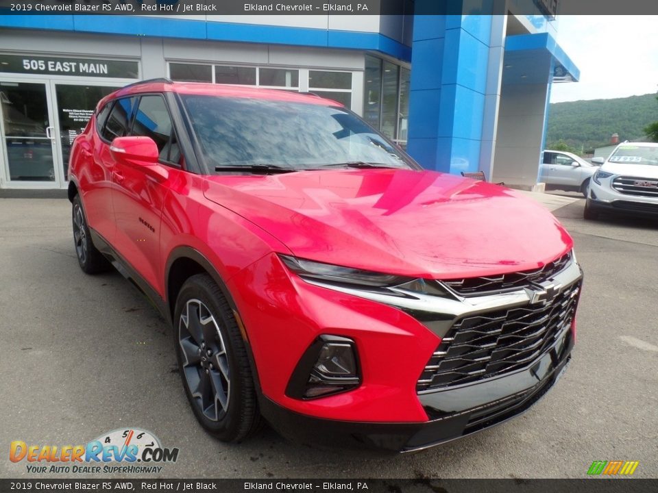 2019 Chevrolet Blazer RS AWD Red Hot / Jet Black Photo #4