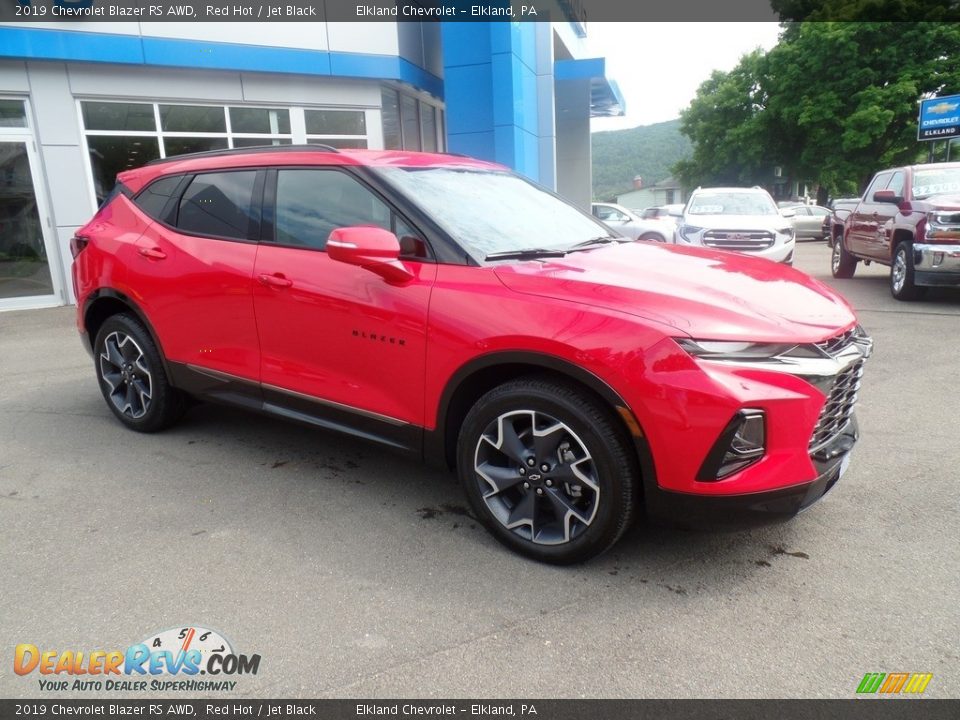 2019 Chevrolet Blazer RS AWD Red Hot / Jet Black Photo #5