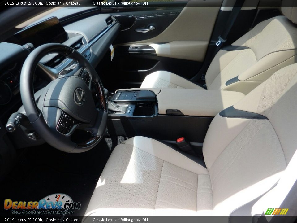 2019 Lexus ES 300h Obsidian / Chateau Photo #2