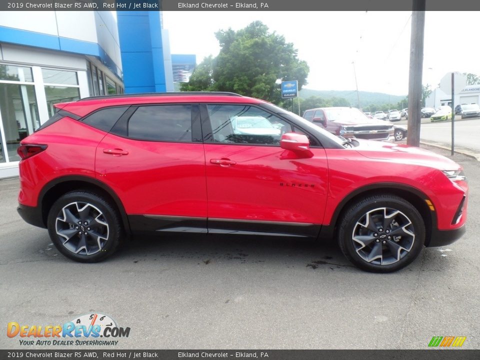 2019 Chevrolet Blazer RS AWD Red Hot / Jet Black Photo #6