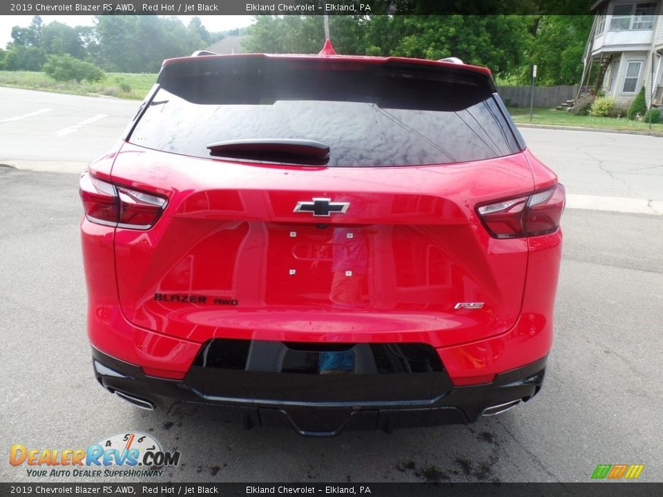 2019 Chevrolet Blazer RS AWD Red Hot / Jet Black Photo #8