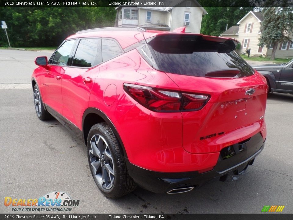 2019 Chevrolet Blazer RS AWD Red Hot / Jet Black Photo #9