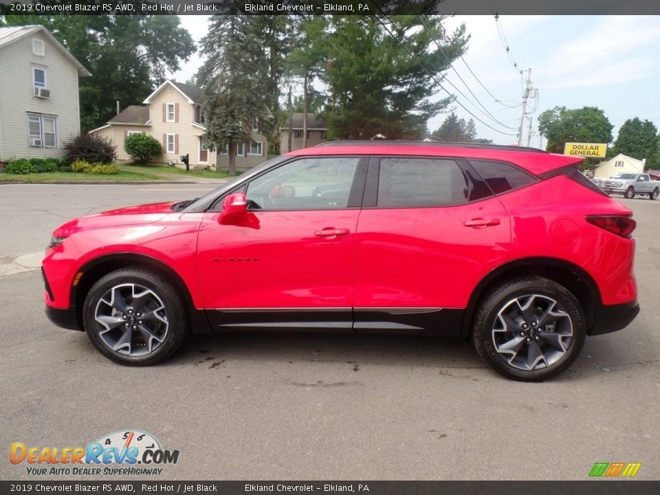 2019 Chevrolet Blazer RS AWD Red Hot / Jet Black Photo #10