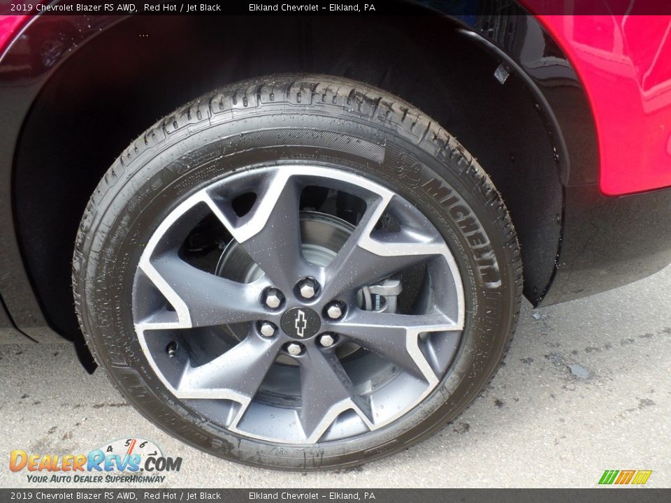 2019 Chevrolet Blazer RS AWD Red Hot / Jet Black Photo #11