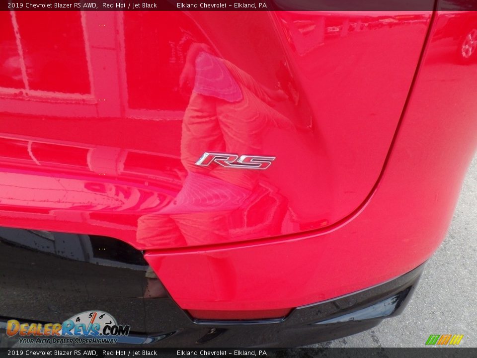 2019 Chevrolet Blazer RS AWD Red Hot / Jet Black Photo #13