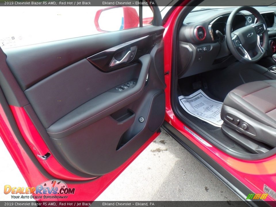 2019 Chevrolet Blazer RS AWD Red Hot / Jet Black Photo #14