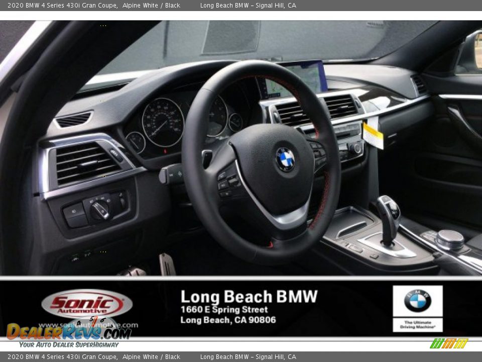 2020 BMW 4 Series 430i Gran Coupe Alpine White / Black Photo #4