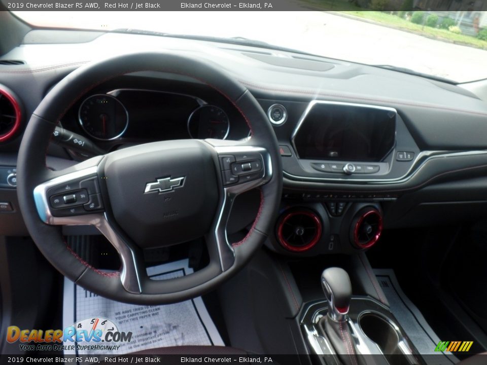 2019 Chevrolet Blazer RS AWD Red Hot / Jet Black Photo #19