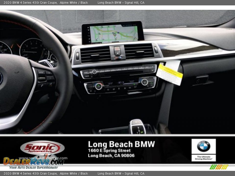 2020 BMW 4 Series 430i Gran Coupe Alpine White / Black Photo #5