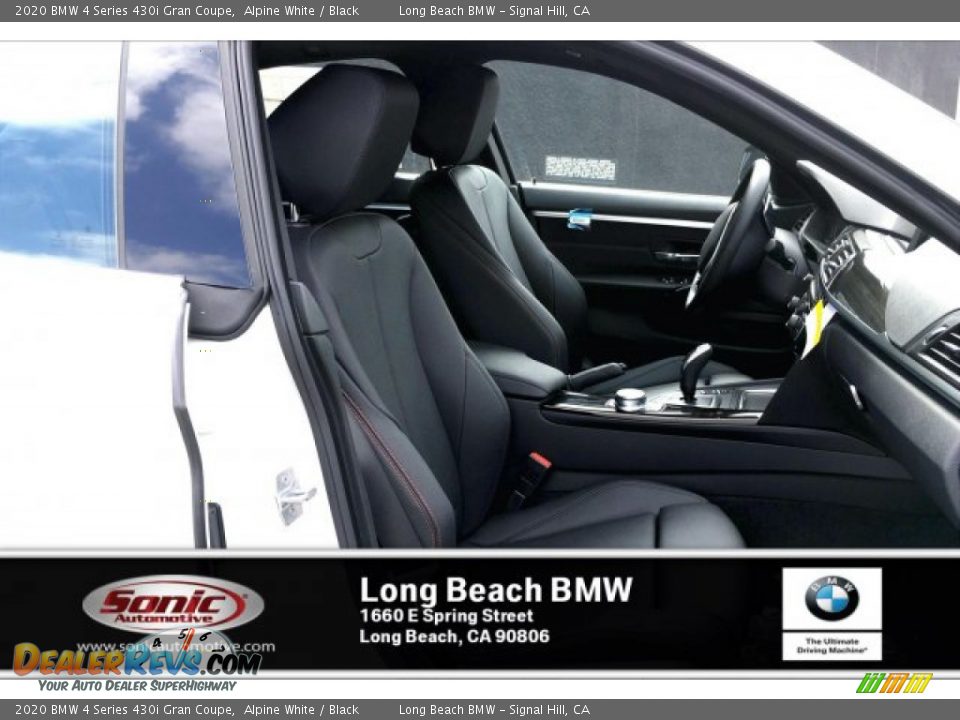 2020 BMW 4 Series 430i Gran Coupe Alpine White / Black Photo #7