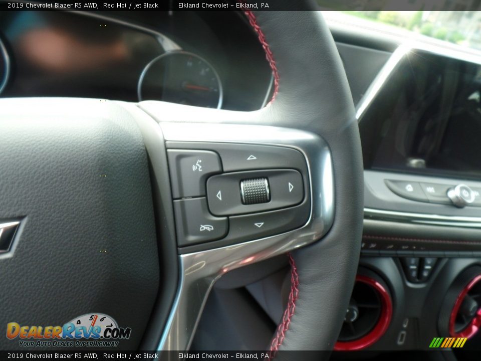 2019 Chevrolet Blazer RS AWD Red Hot / Jet Black Photo #21