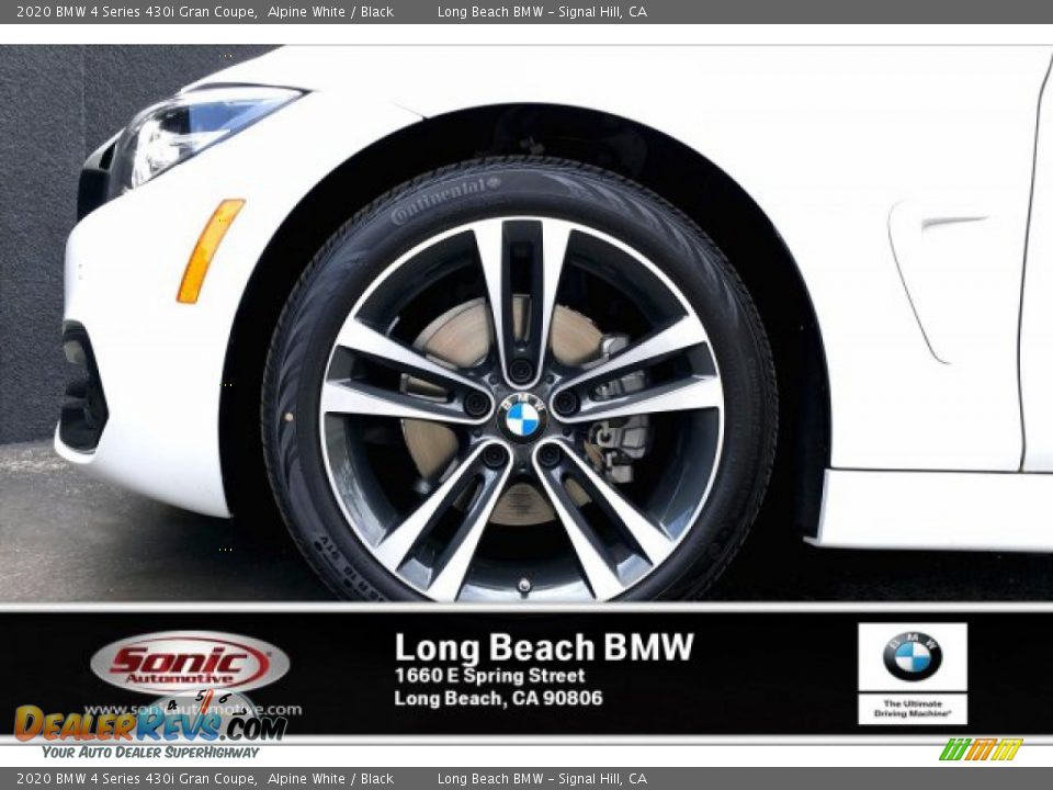 2020 BMW 4 Series 430i Gran Coupe Alpine White / Black Photo #9