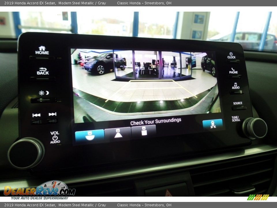 2019 Honda Accord EX Sedan Modern Steel Metallic / Gray Photo #16