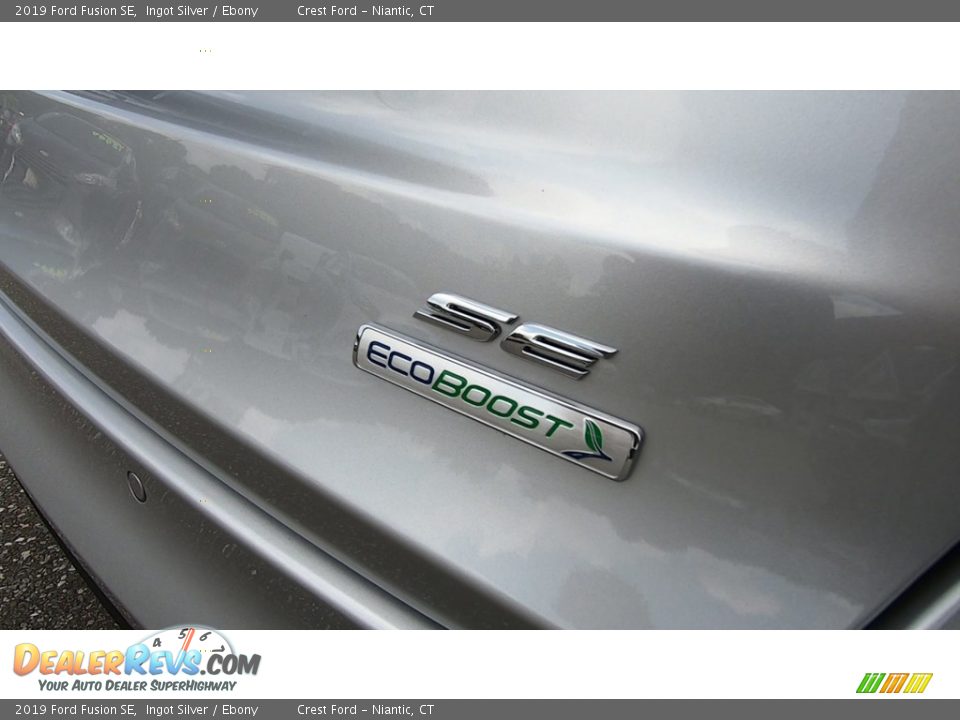 2019 Ford Fusion SE Ingot Silver / Ebony Photo #9