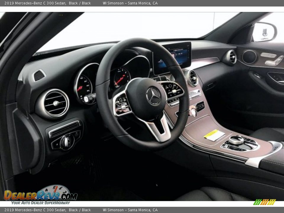 2019 Mercedes-Benz C 300 Sedan Black / Black Photo #4