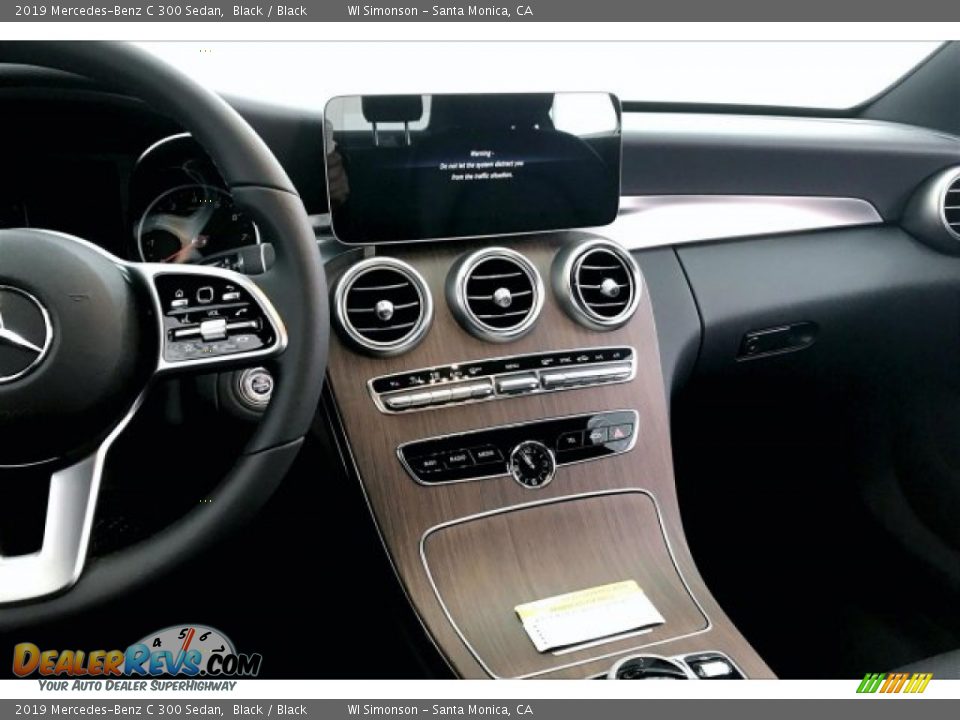 2019 Mercedes-Benz C 300 Sedan Black / Black Photo #6