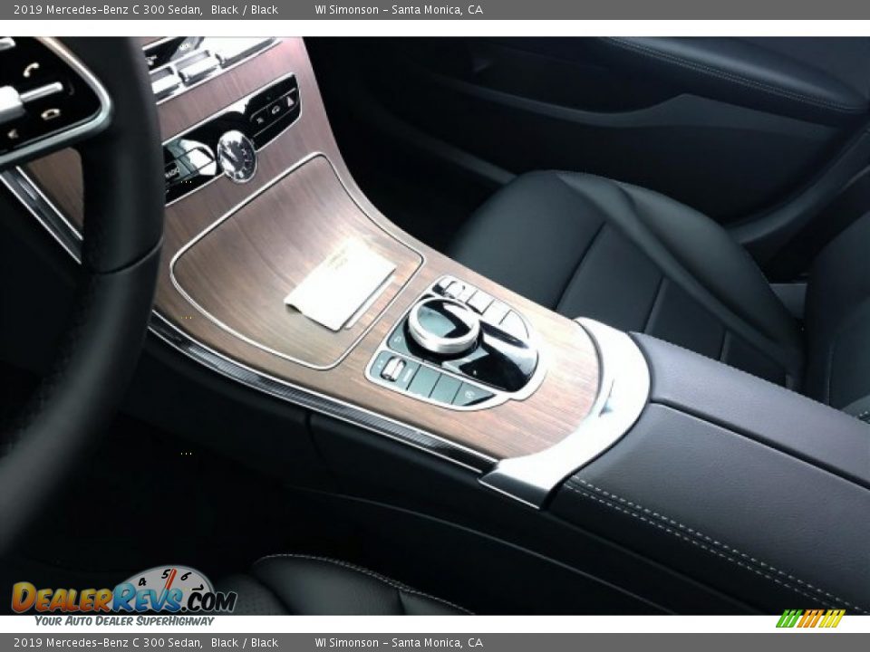 2019 Mercedes-Benz C 300 Sedan Black / Black Photo #7