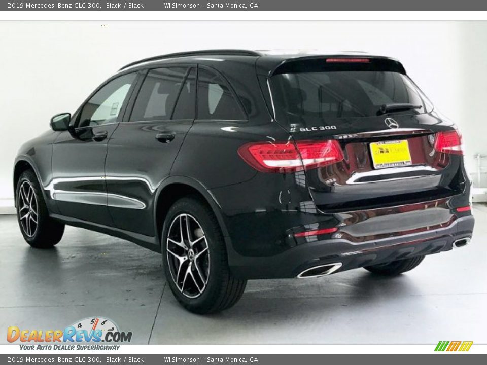 2019 Mercedes-Benz GLC 300 Black / Black Photo #2