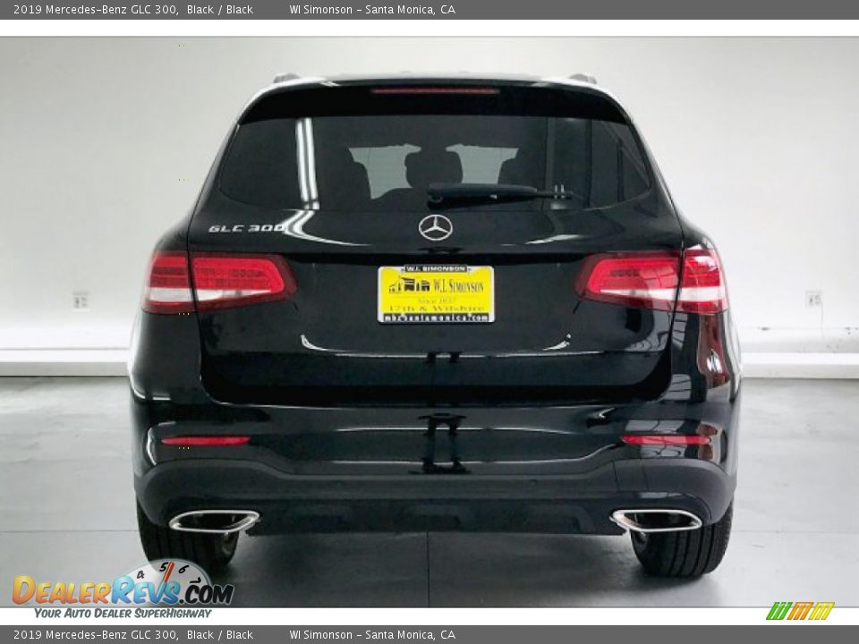 2019 Mercedes-Benz GLC 300 Black / Black Photo #3