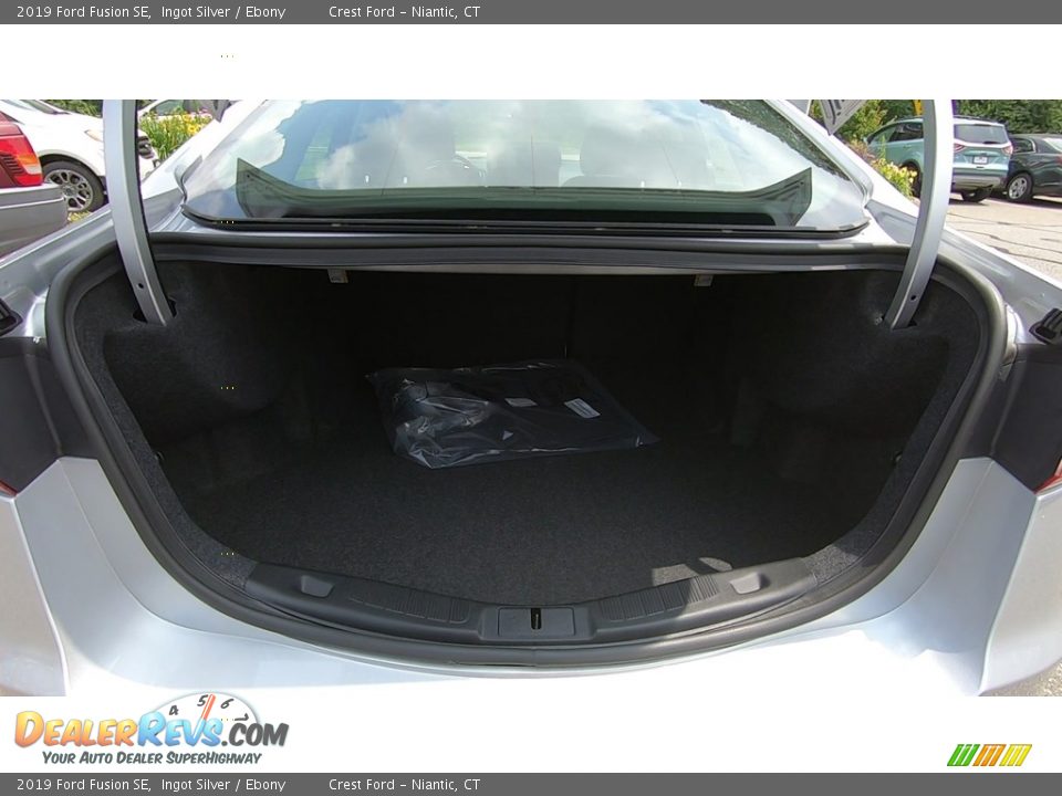 2019 Ford Fusion SE Ingot Silver / Ebony Photo #21