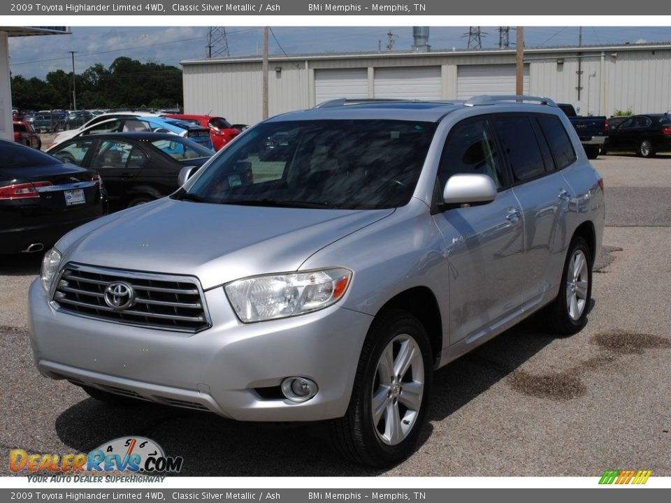 2009 Toyota Highlander Limited 4WD Classic Silver Metallic / Ash Photo #1