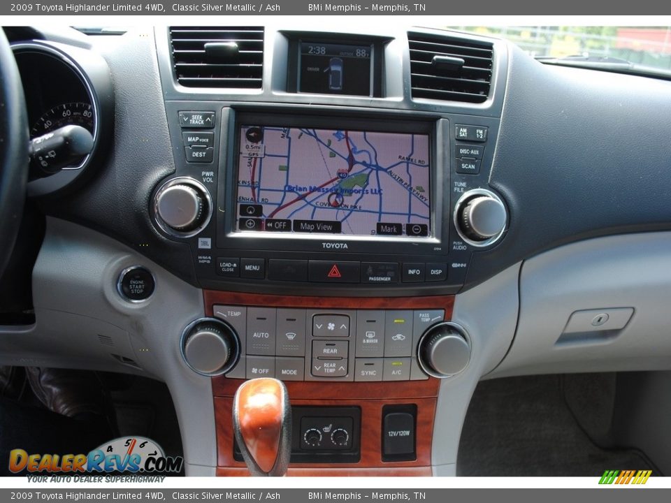 2009 Toyota Highlander Limited 4WD Classic Silver Metallic / Ash Photo #16