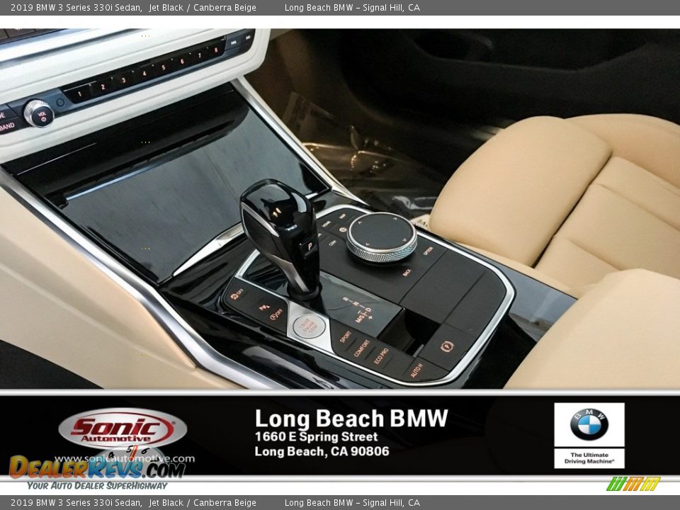 2019 BMW 3 Series 330i Sedan Jet Black / Canberra Beige Photo #7