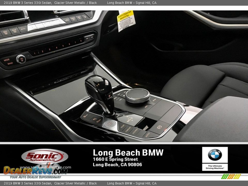 2019 BMW 3 Series 330i Sedan Glacier Silver Metallic / Black Photo #7