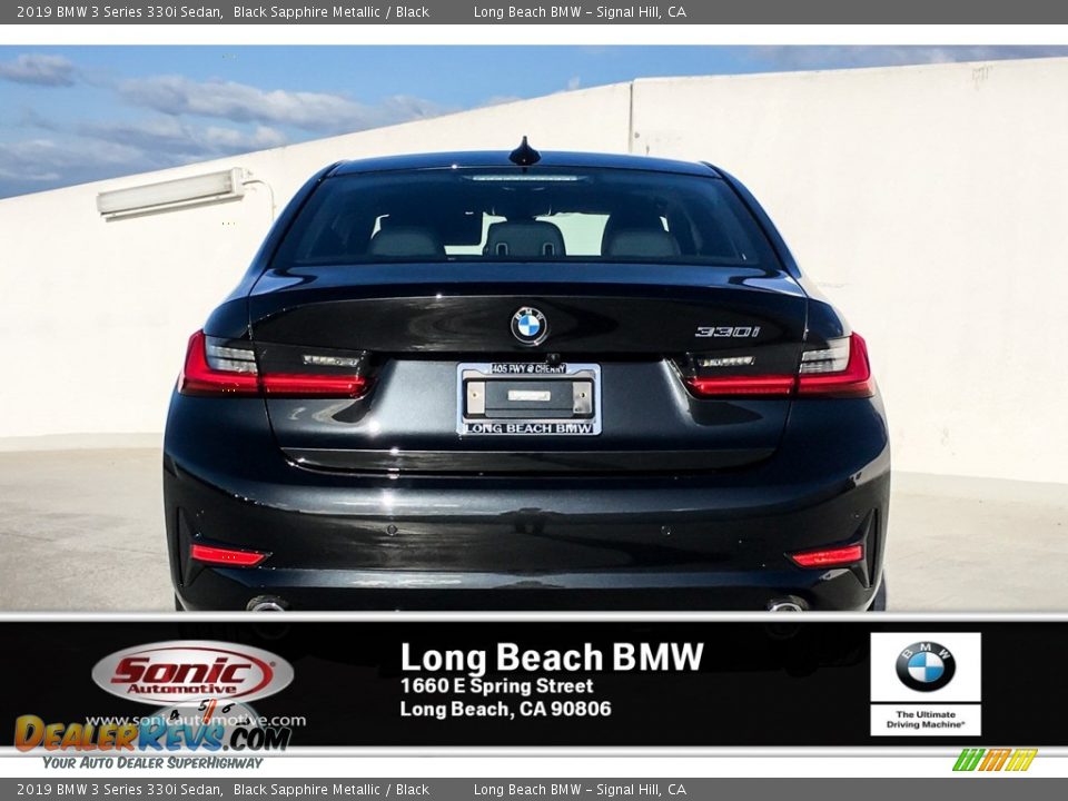 2019 BMW 3 Series 330i Sedan Black Sapphire Metallic / Black Photo #3