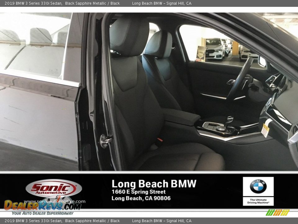 2019 BMW 3 Series 330i Sedan Black Sapphire Metallic / Black Photo #5