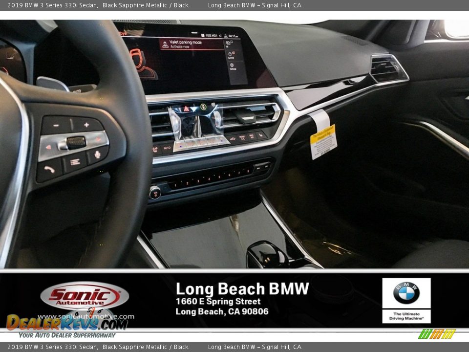 2019 BMW 3 Series 330i Sedan Black Sapphire Metallic / Black Photo #6